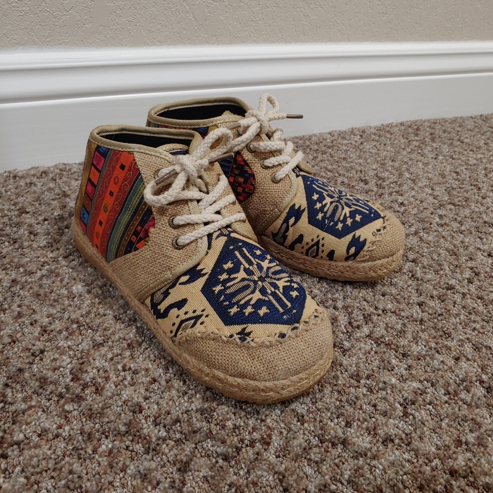 Unique Women's Colorful Shoes- Size European 40